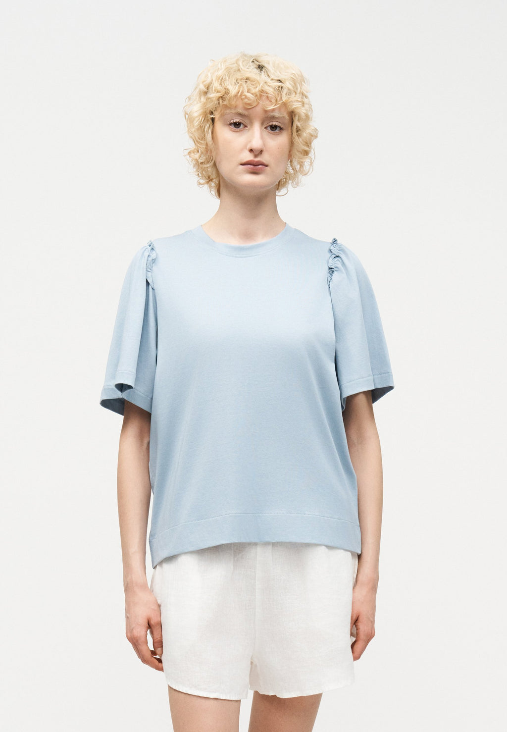 Selected Ruffled cotton
