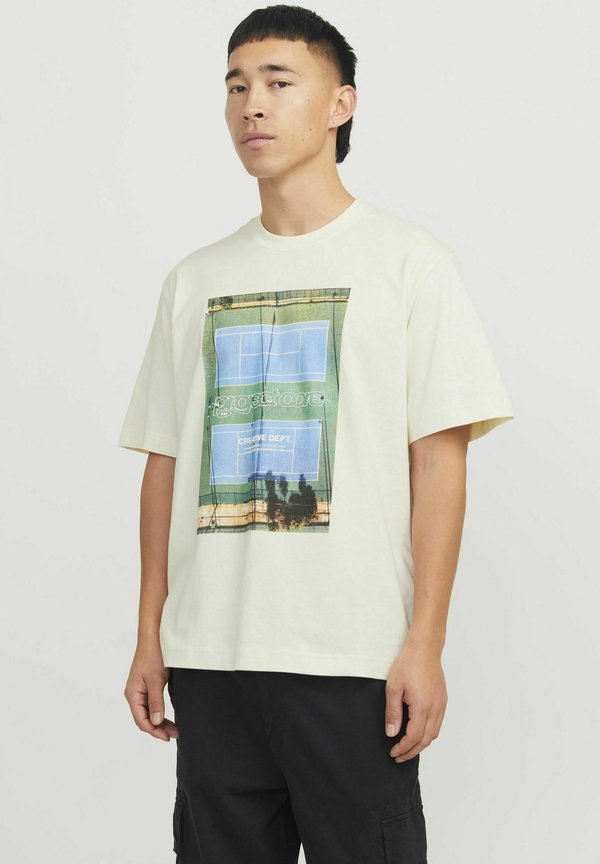 Jack & Jones Printed - Print T-shirt - sweet corn