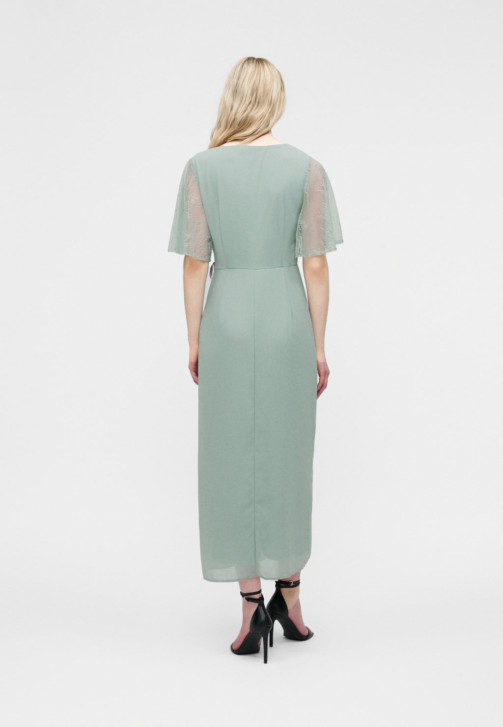 VILA VIURA V NECK ANKLE DRESS