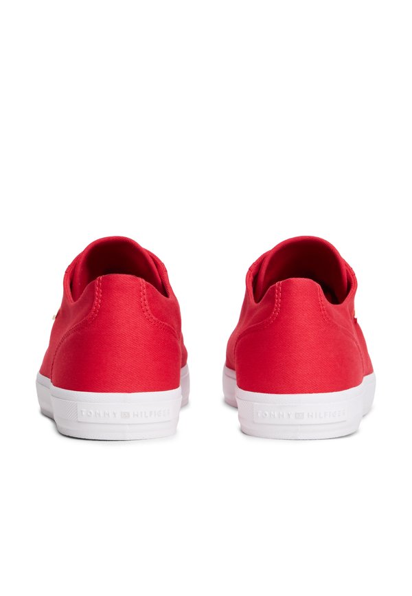 Tommy Hilfiger ENAMEL FLAG CANVAS TRAINERS