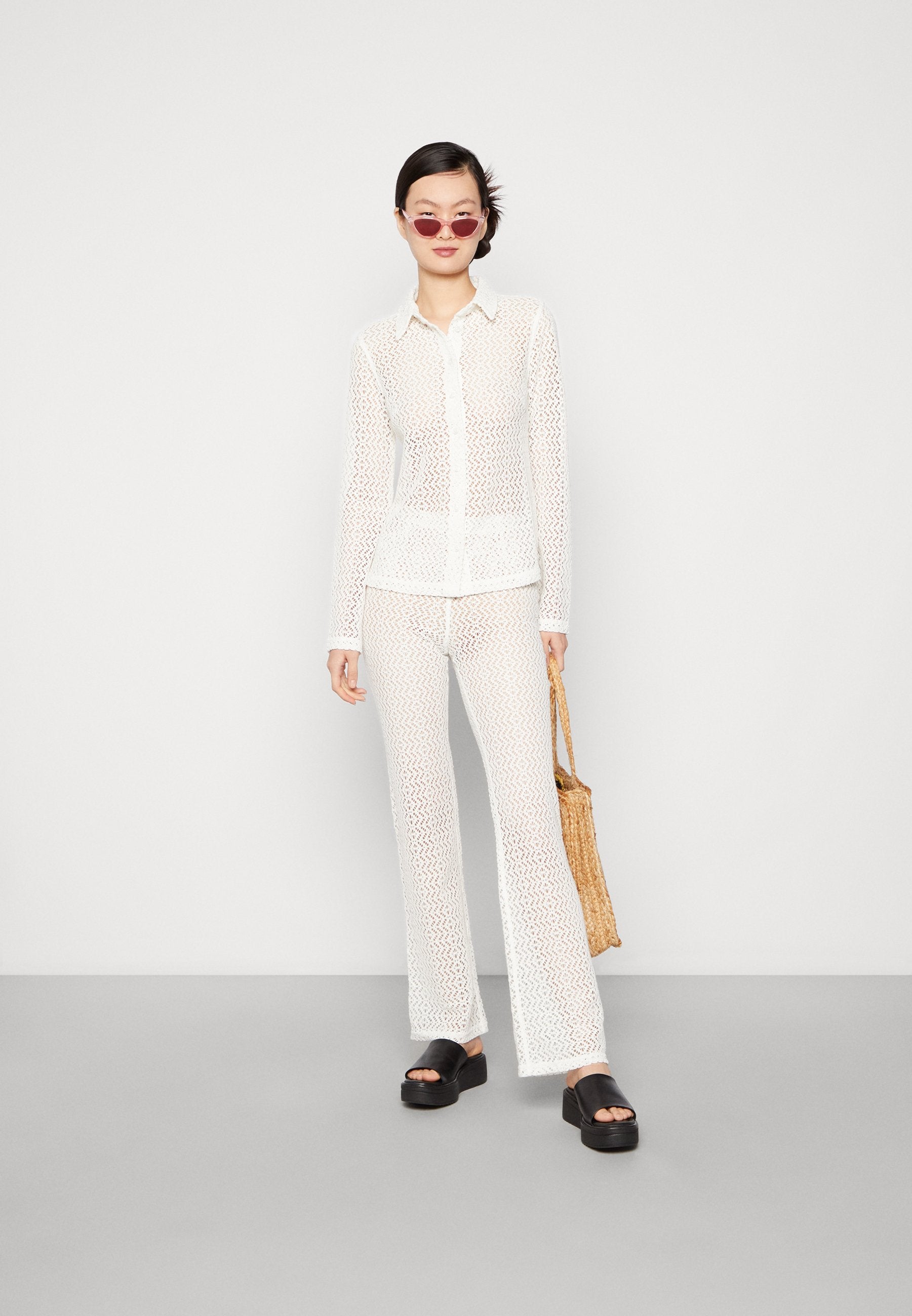 Weekday SERENA BOOTCUT TROUSERS