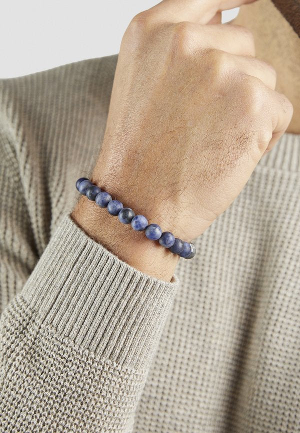 s.Oliver BEADS - Bracelet - blau