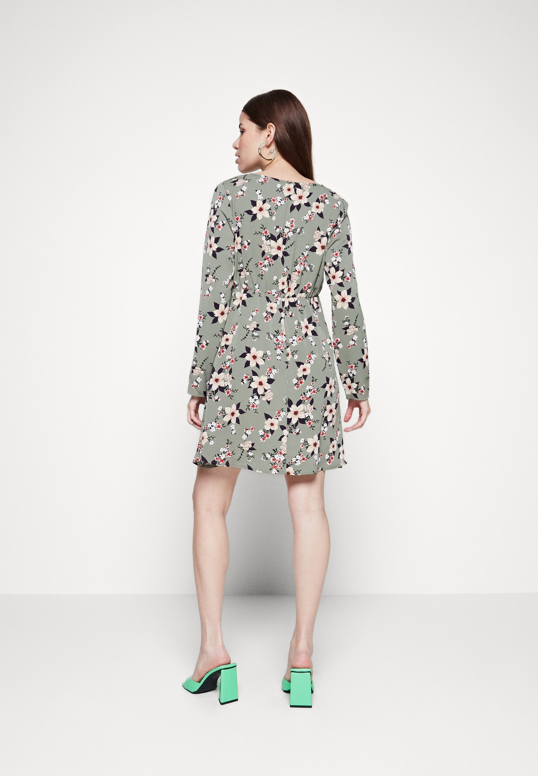 VILA VIJOSE WRAP SHORT DRESS
