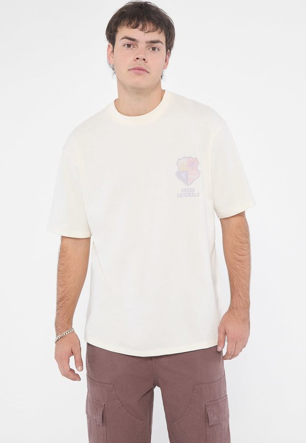 Guess Print T-shirt - creme