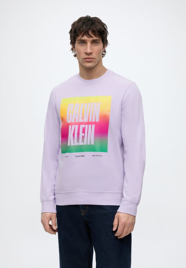 Calvin Klein Jeans PRIDE UNISEX - Sweatshirt - lafayette lavender