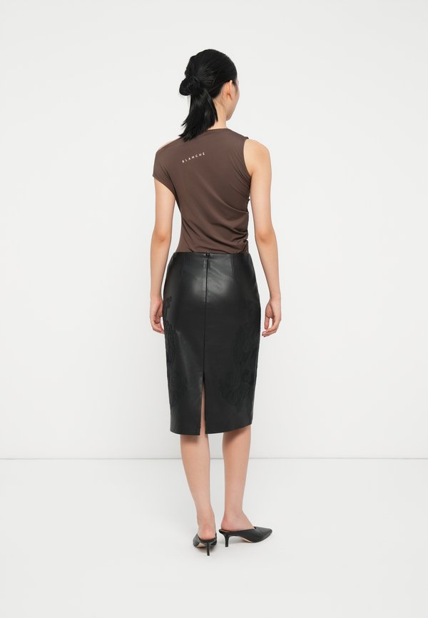 TWINSET COATED SKIRT