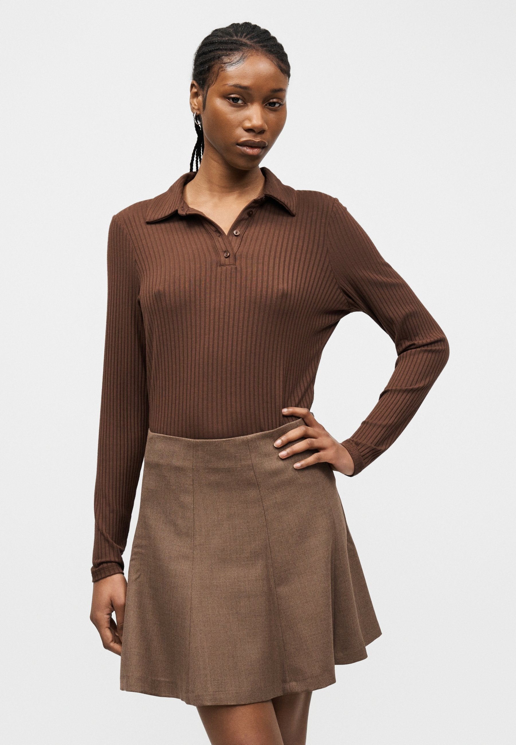 Selected SLFLOUISE SHORT SKIRT