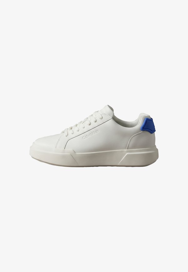 Calvin Klein CHUNKY CUPSOLE LACEUP RUB BT LTH - Trainers - off white marina
