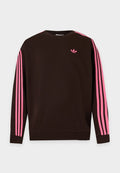 adidas Originals CREW - Sweatshirt - aurora coffee/lucid pink