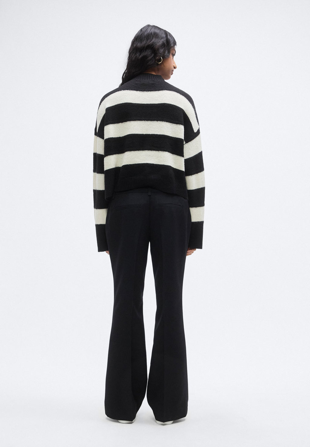 Gina Tricot Petite LOW BOOTCUT TROUSERS
