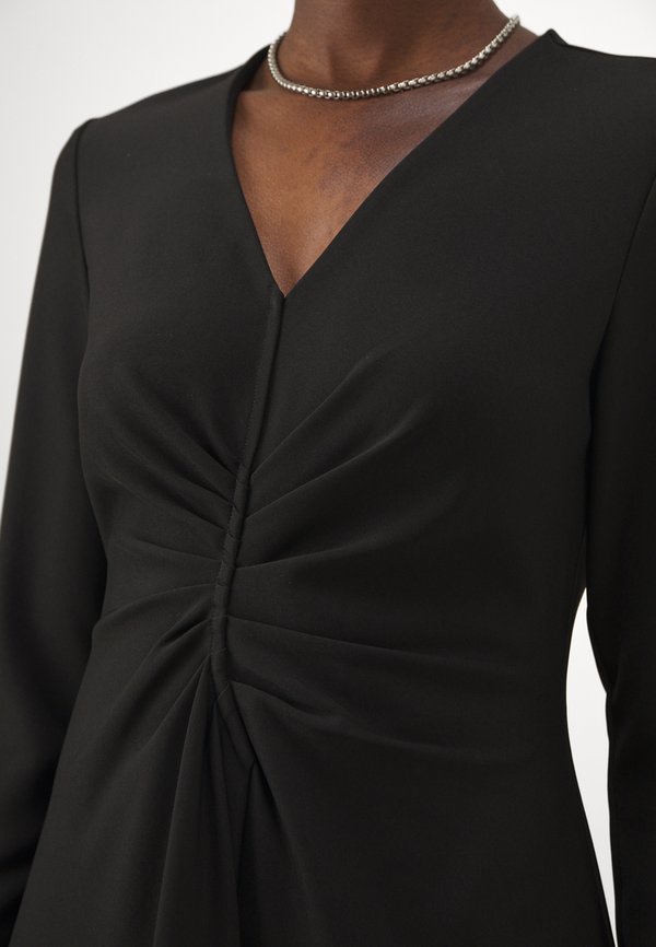 DKNY LONG SLEEVE MIDI DRESS
