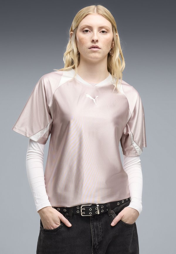 Puma STREET RELAXED JERSEY - Sports T-shirt - misty pink