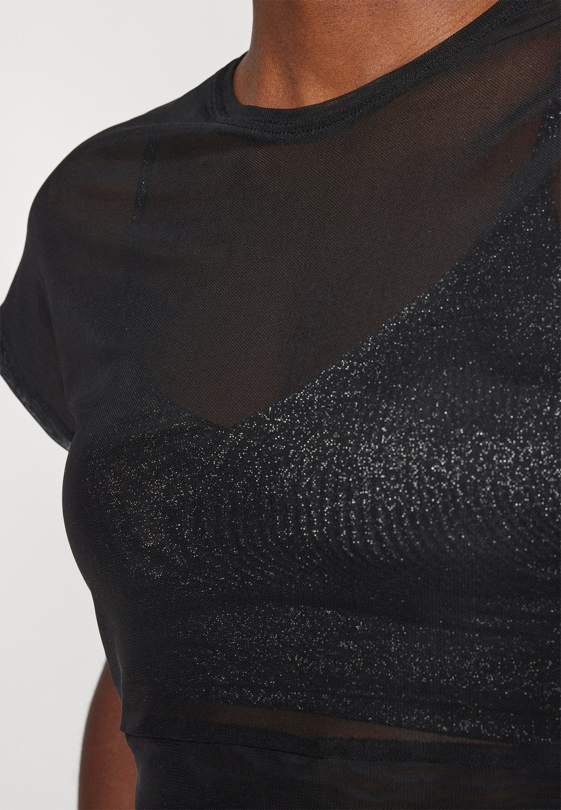 Good American CROPPED TEE