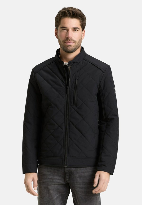 TOM TAILOR TOM TAILOR STEPPJACKE - Light jacket - schwarz