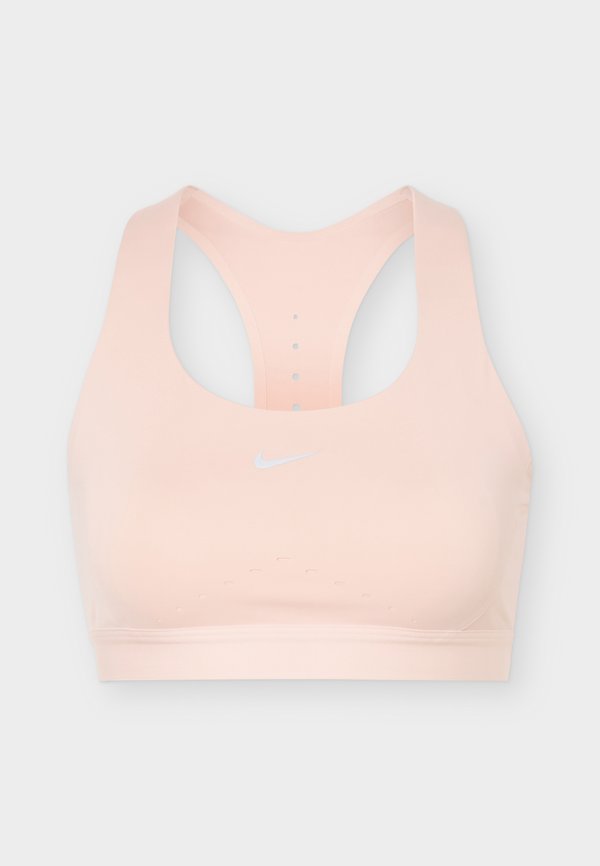 Nike Performance SWIFT BRA - High support sports bra - arctic orange