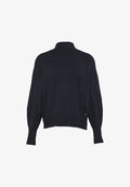 s.Oliver MIT STEHKRAGEN - Jumper - navy