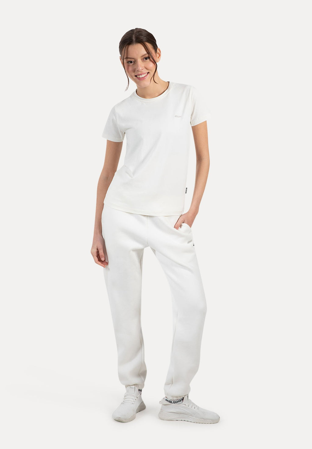 Smilodox BASIC TEE LAURENA-T_SHIRT_TOP (SHIRTS)