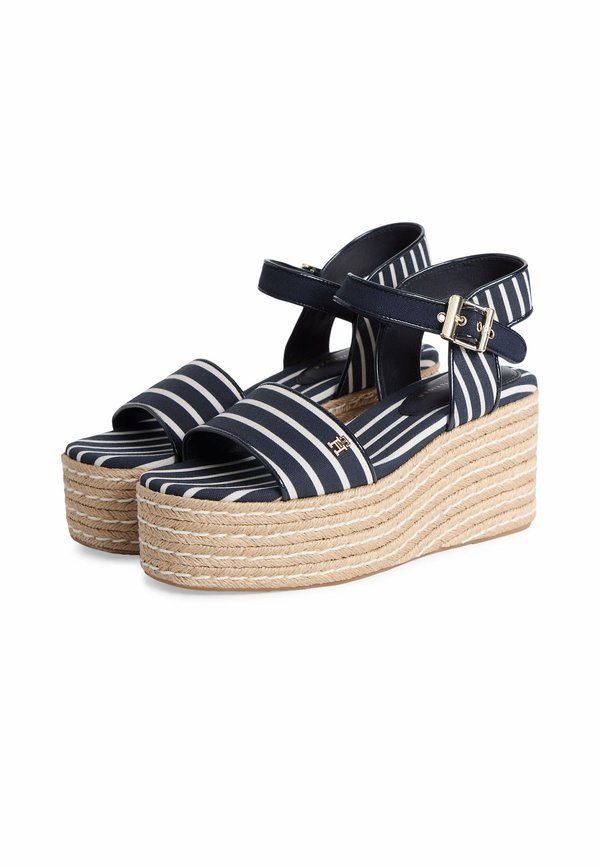 Tommy Hilfiger BRETON STRIPE PLATFORM WEDGE