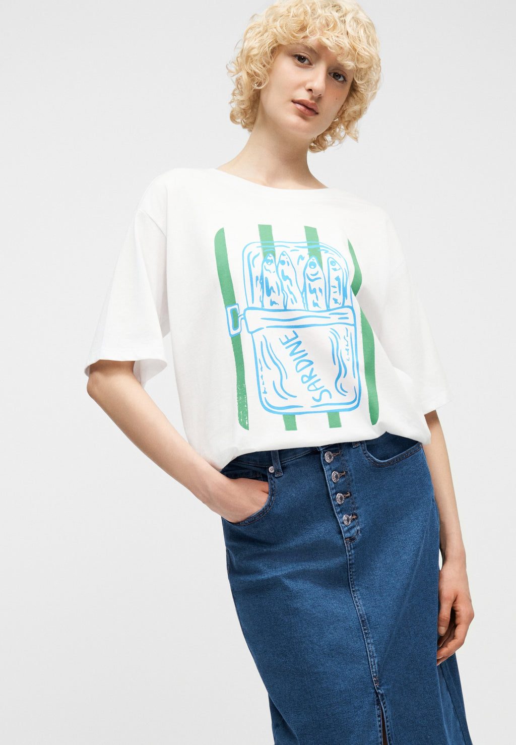 ONLY Denim ONLSILJA Denim Midi