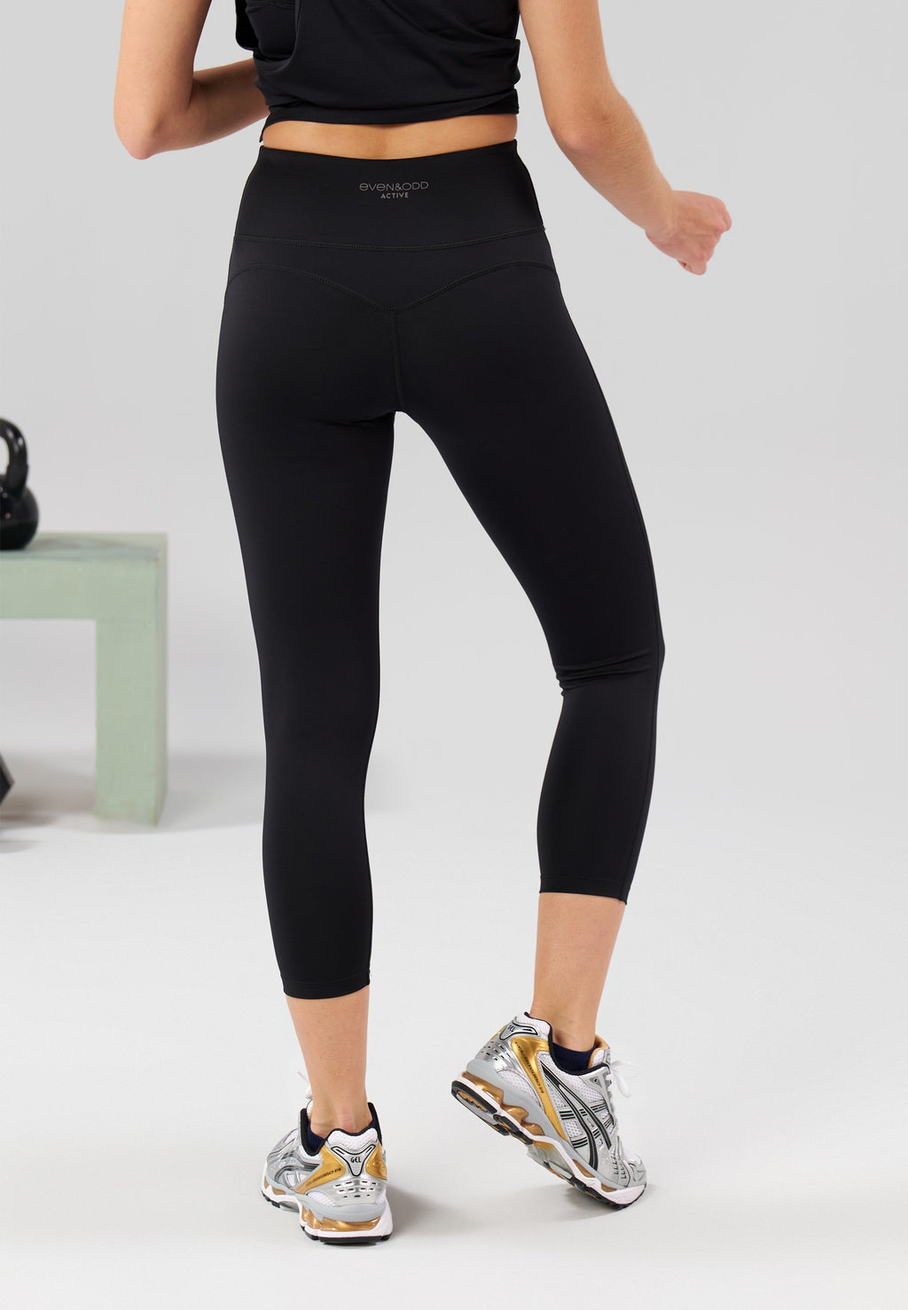 Even&Odd active ESSENTIAL 3/4 LENGTH HIGH RISE LEGGINGS