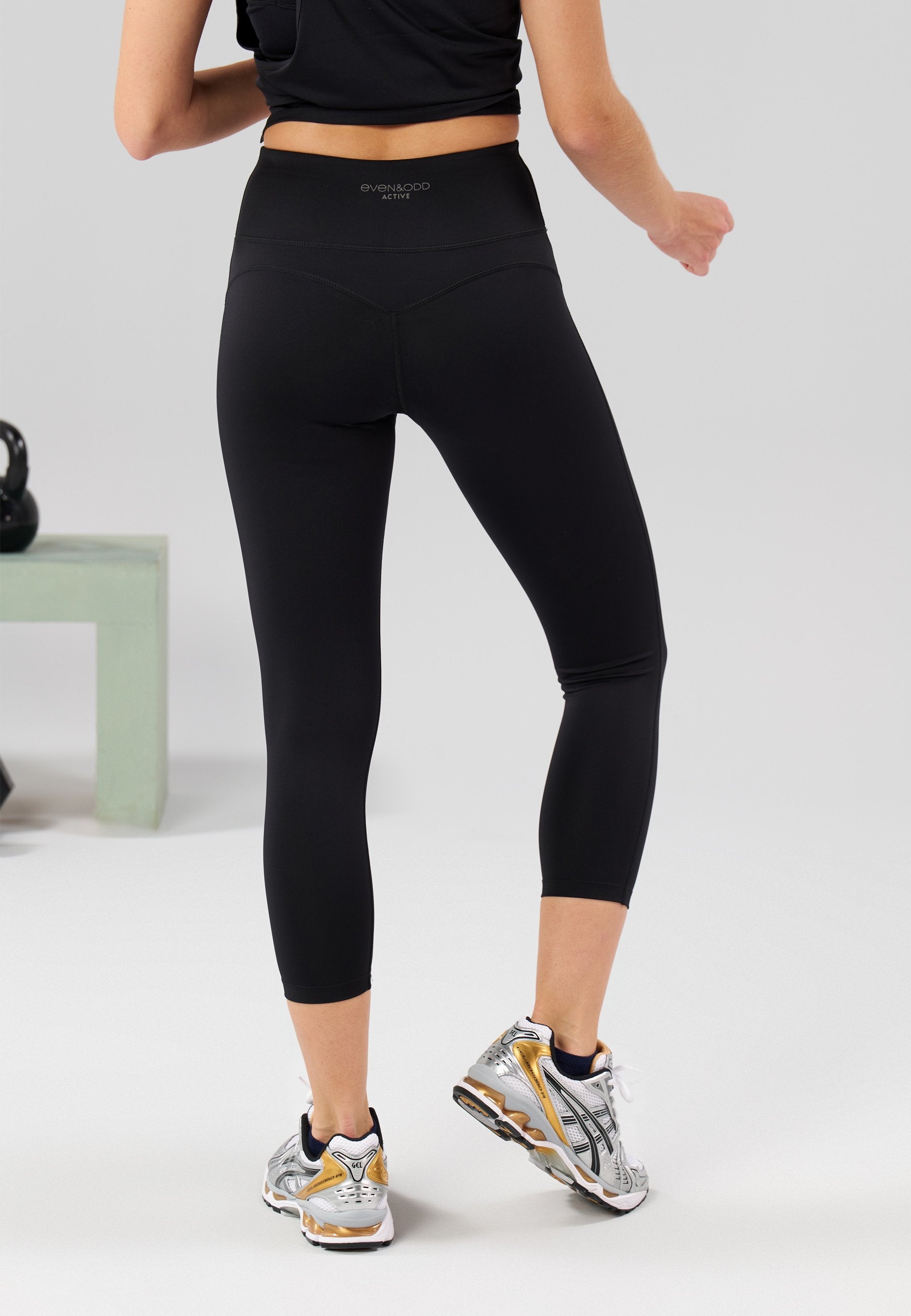 Even&Odd active ESSENTIAL 3/4 LENGTH HIGH RISE LEGGINGS