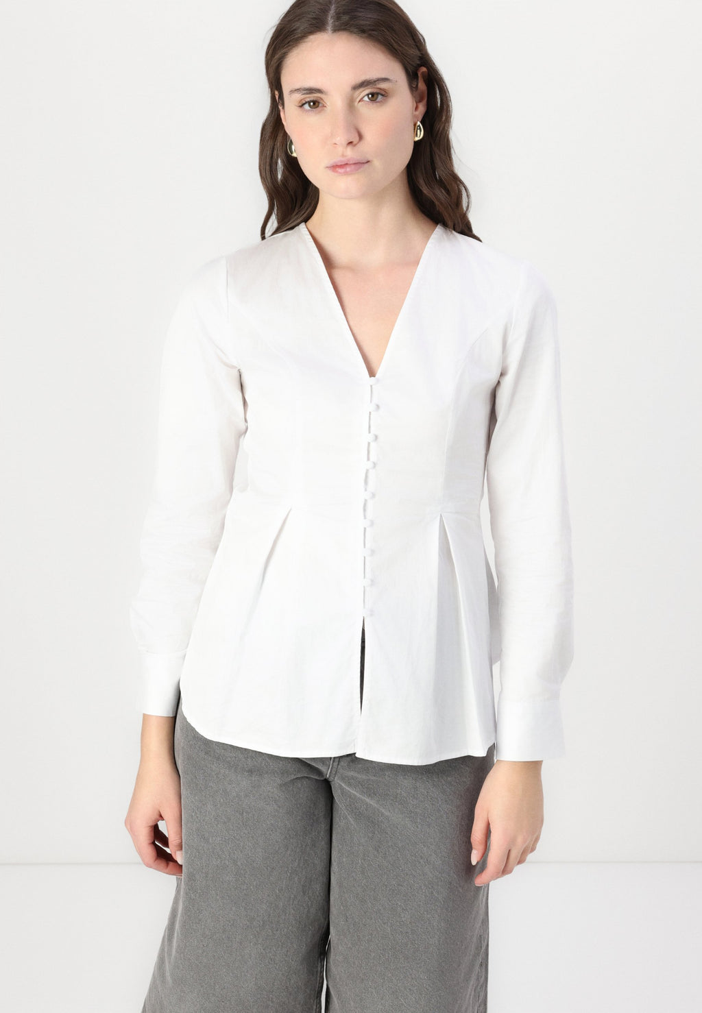 Selected SLFNAJA FITTED SHIRT