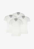 Levi's® LEVI’S HERREN T-SHIRT 4-ER PACK MEN HERREN UNTERHEMD V-AUSSCHNITT  - Undershirt - white