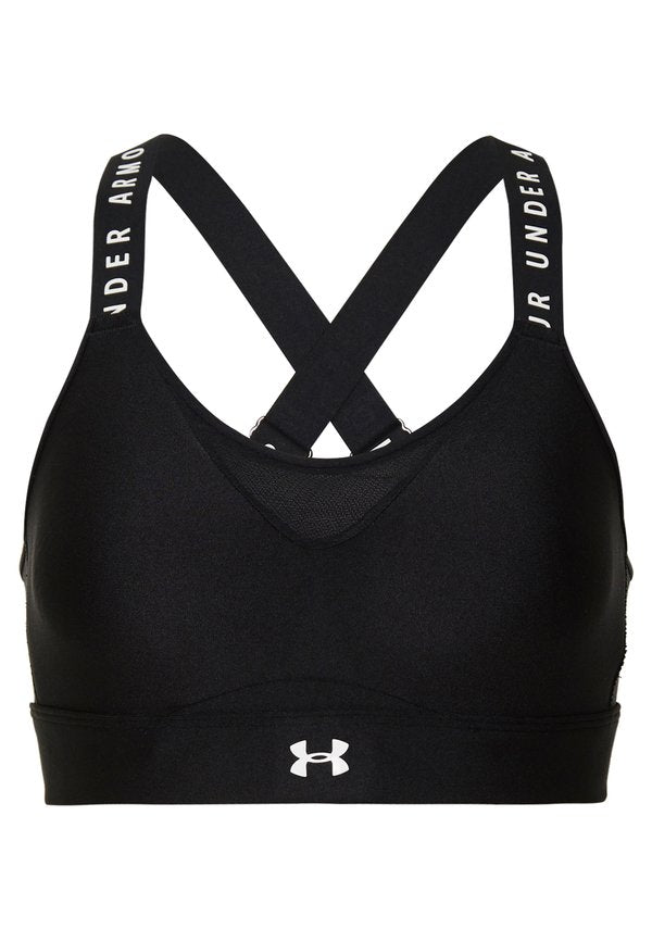 Under Armour INFINITY HIGH BRA - High support sports bra - black/white