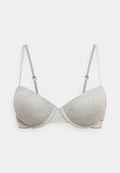 Calvin Klein Underwear UPLIFT DEMI BRA HERITAGE - Multiway / Strapless bra - grey heather