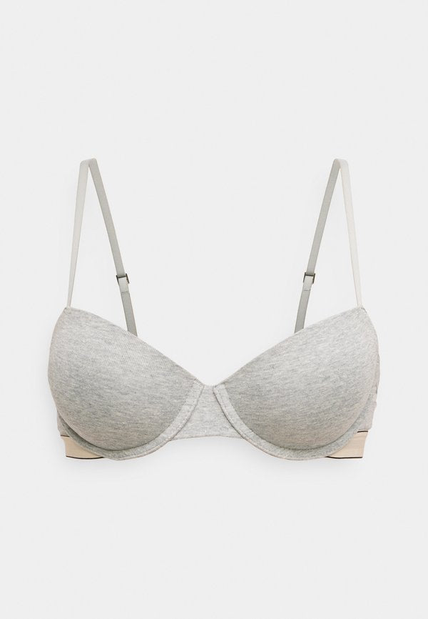 Calvin Klein Underwear UPLIFT DEMI BRA HERITAGE - Multiway / Strapless bra - grey heather