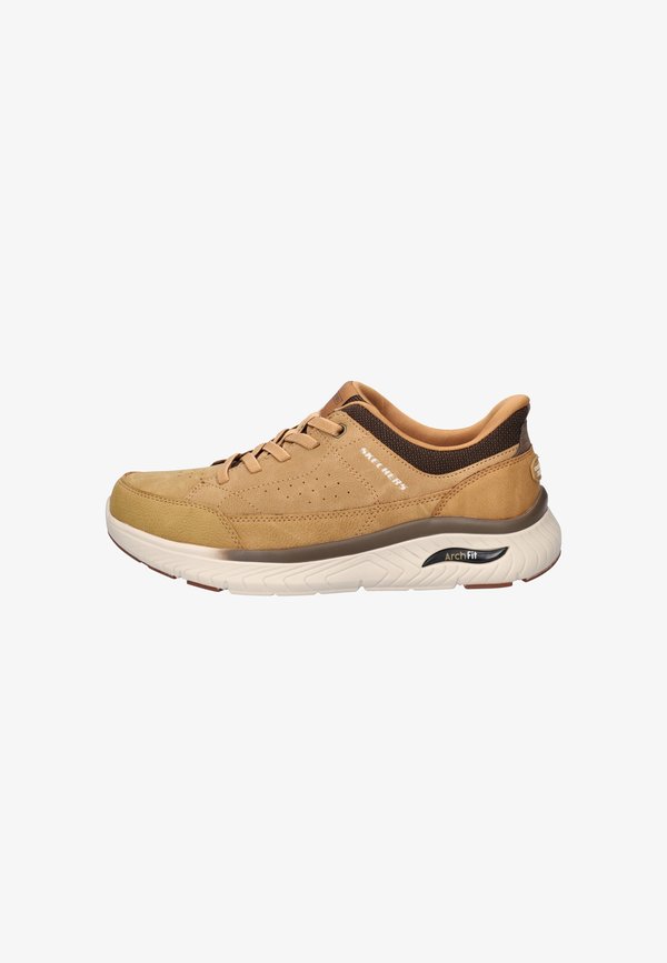Skechers SKECHERS HANDS FREE SLIP-INS ARCH FIT FELIX HEREN SNEAKER - Trainers - cognac