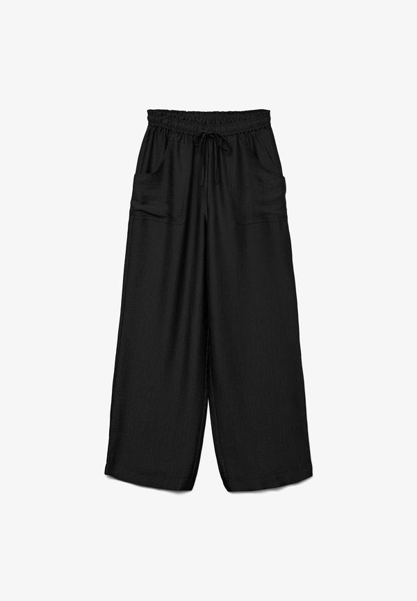 Vero Moda VMTOMA High waist - Trousers - black