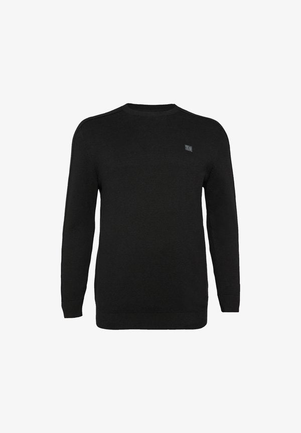 s.Oliver MIT RAGLANÄRMELN - Jumper - schwarz