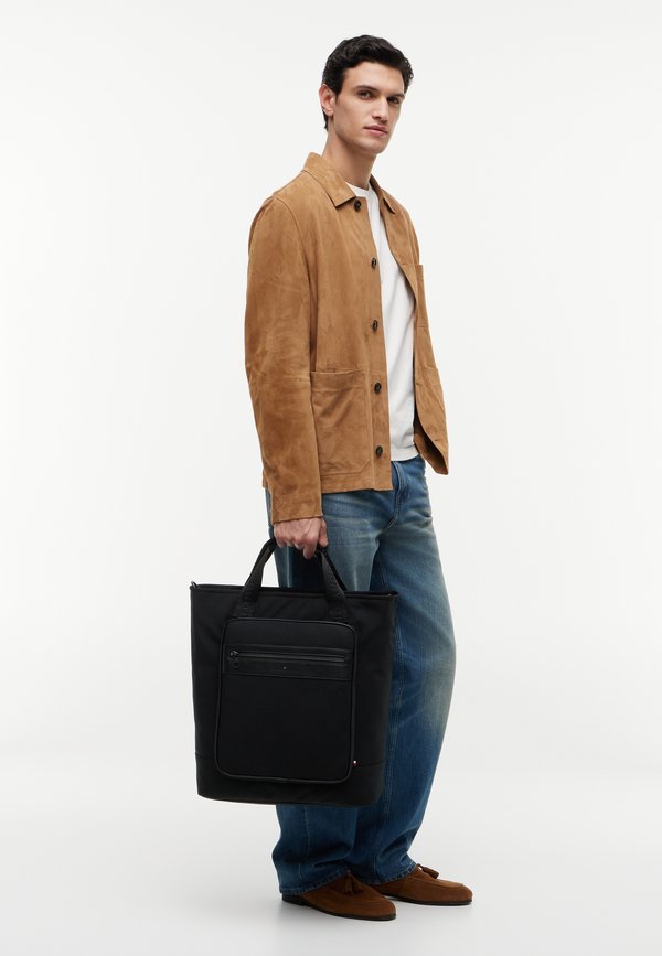 Tommy Hilfiger REPREVE TOTE - Tote bag - black