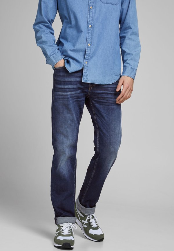 Jack & Jones CLARK ORIGINAL - Straight leg jeans - blue denim