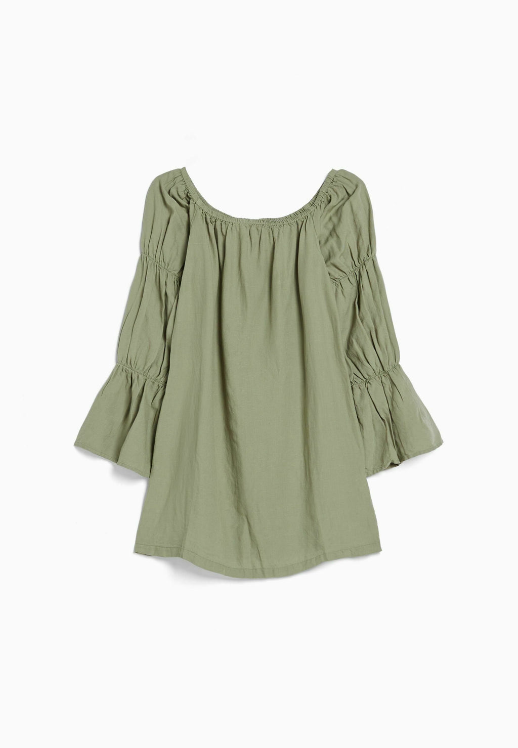 Bershka LONG SLEEVE GATHERED  MINI