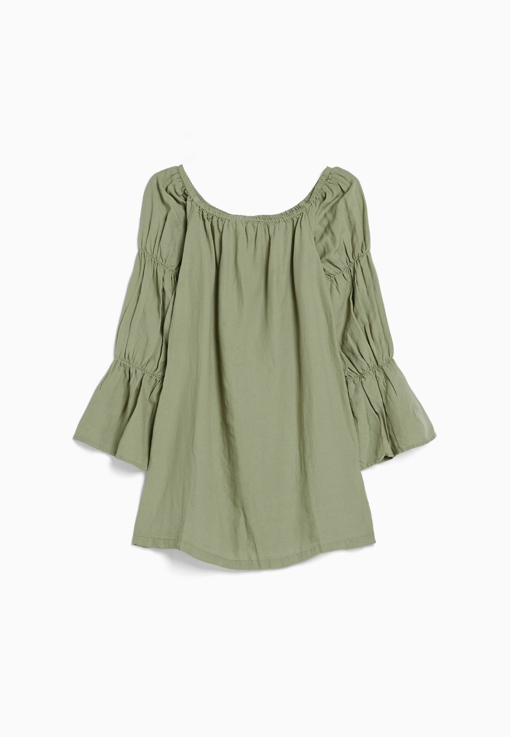 Bershka LONG SLEEVE GATHERED  MINI