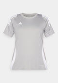 adidas Performance TIRO24 JERSEY - Sports T-shirt - team mid grey/white