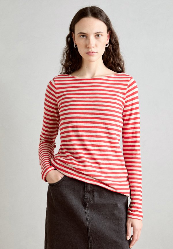 Marc O'Polo LONG SLEEVE BOAT NECK STRIPED