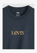 Levi's® VINTAGE FIT GRAPHIC TEE 501 BLUES VW WHI - Print T-shirt - record swap egret - blues