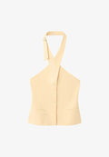 Mango ADULT - Waistcoat - yellow