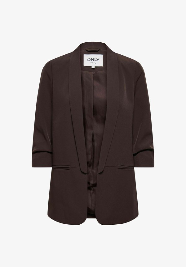 ONLY ONLELLY  3/4 BLAZER - Short coat - coffee bean