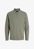 Jack & Jones POLO PLUS SIZE BADGE POLO - Polo shirt - smokey olive
