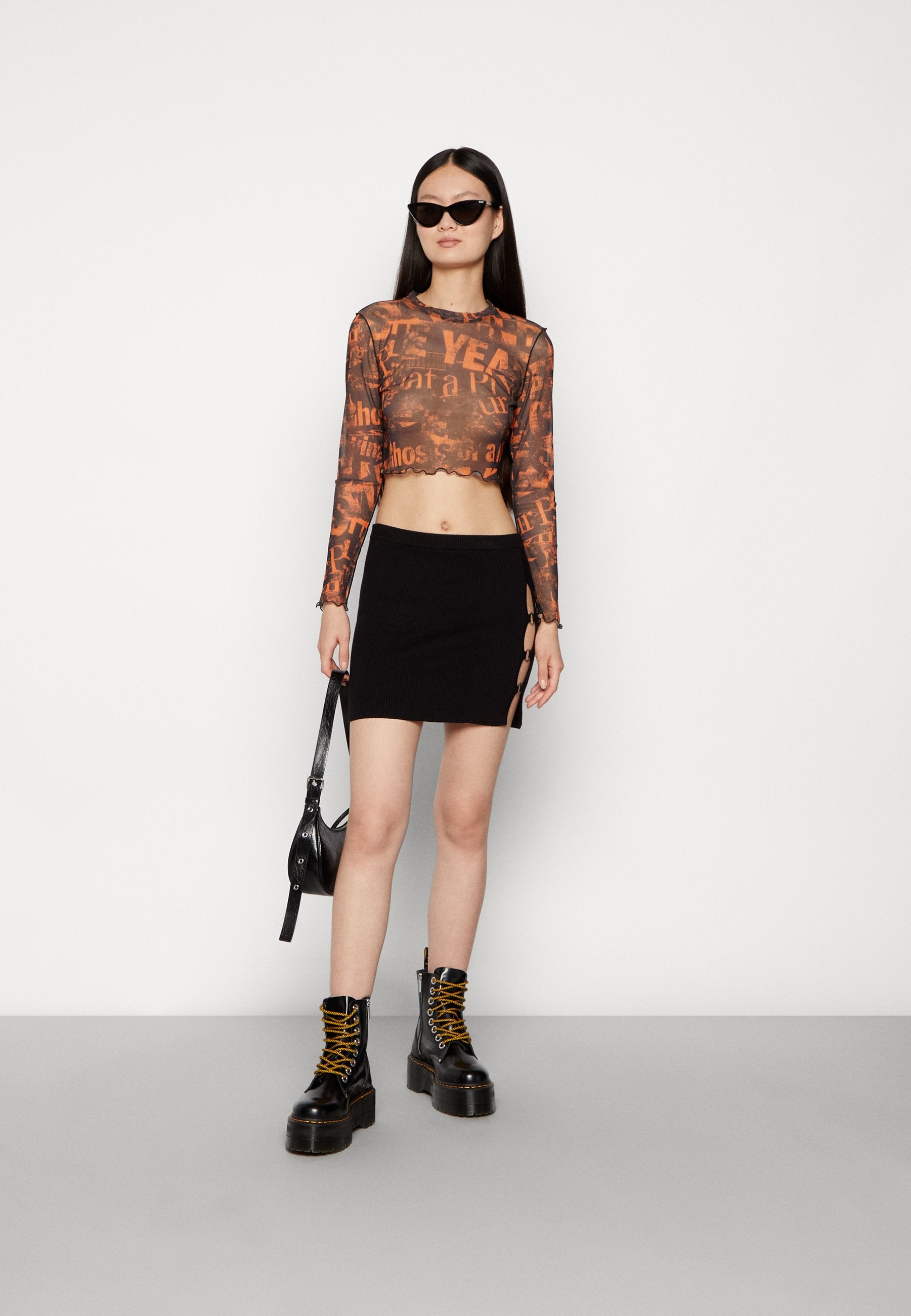 Neon & Nylon TATTOO CROPPED