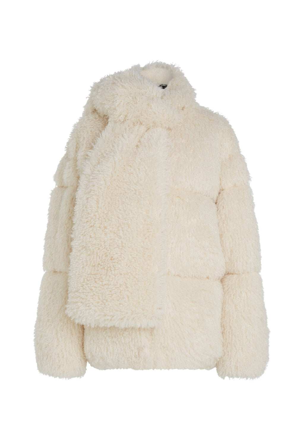 KARL STUDIO FAUX FUR COAT Media 1