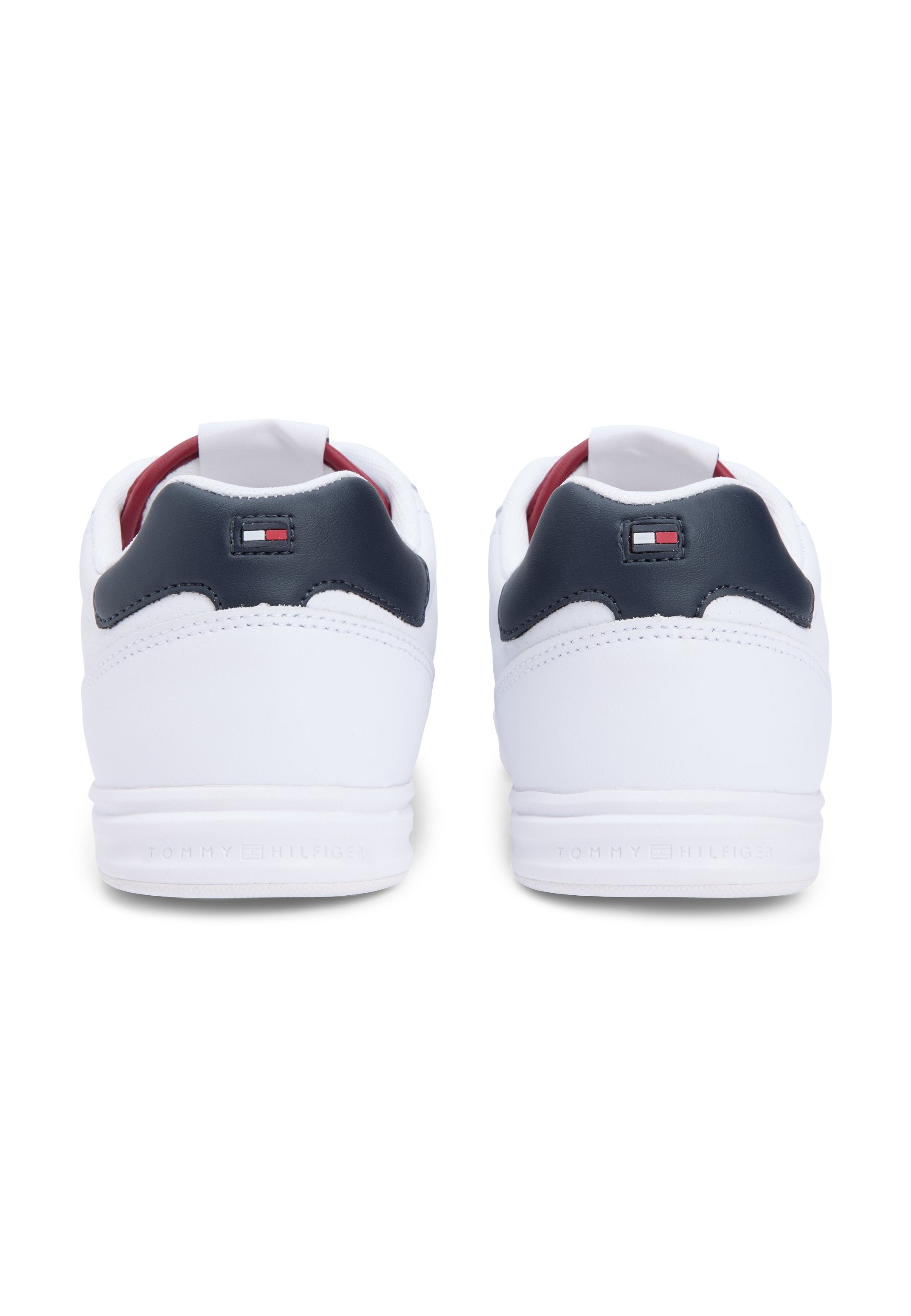 CONTRAST HEEL TRAINERS WITH LEATHER Media 3