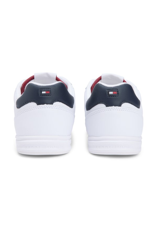 Tommy Hilfiger CONTRAST HEEL TRAINERS WITH LEATHER