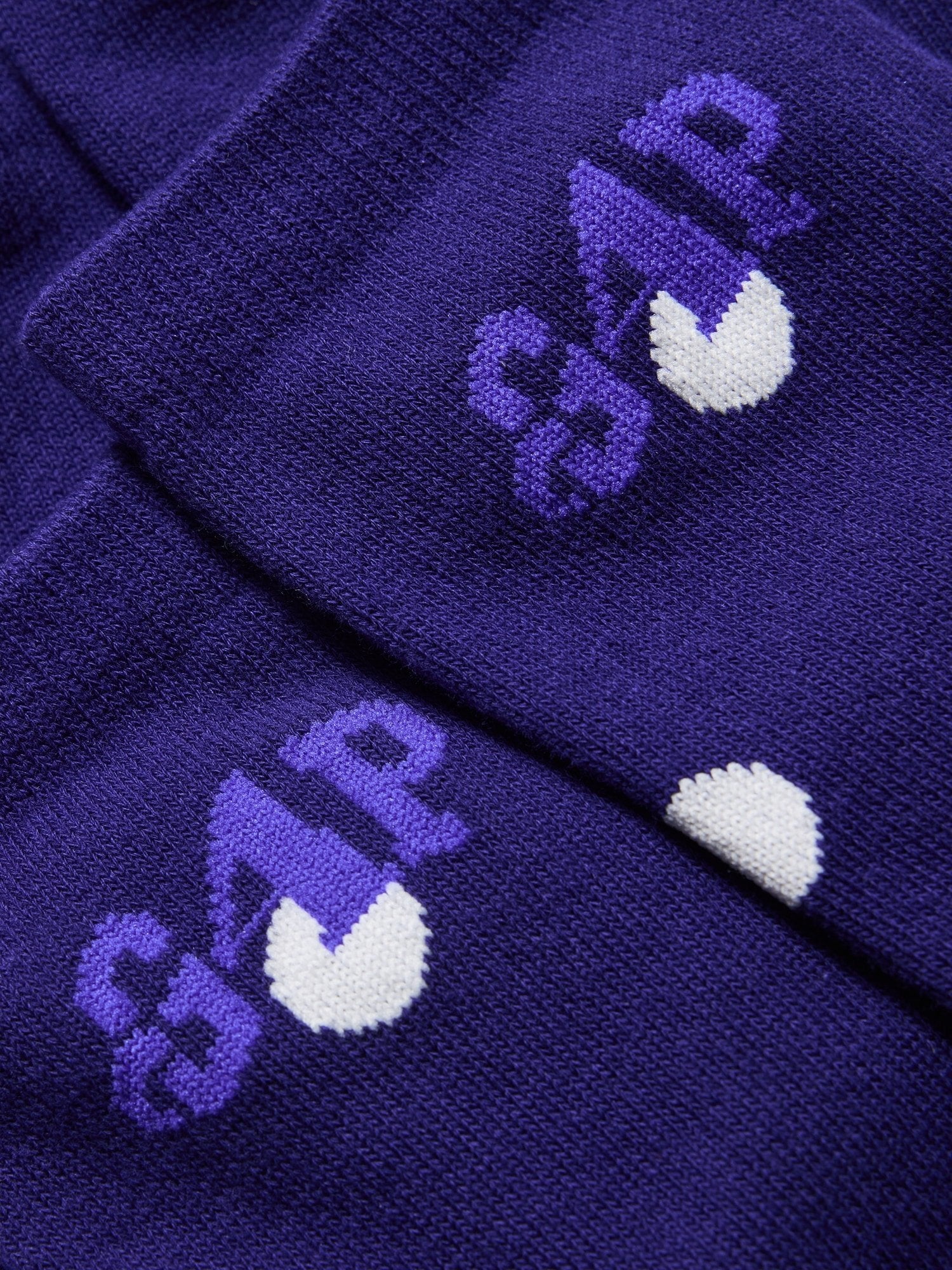GAP GAP AWAKE NY LOGO DOTTED CREW SOCKS