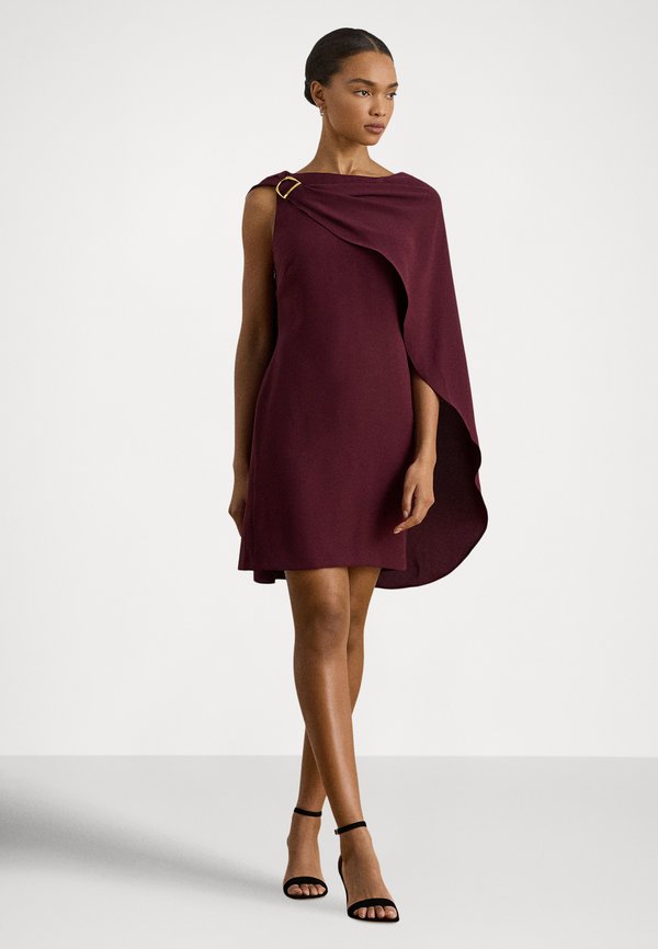Lauren Ralph Lauren CAPE GEORGETTE COCKTAIL DRESS
