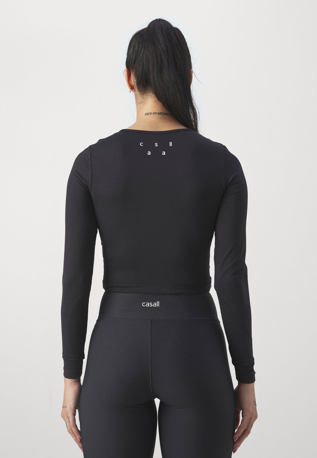 Casall CROP LONG SLEEVE